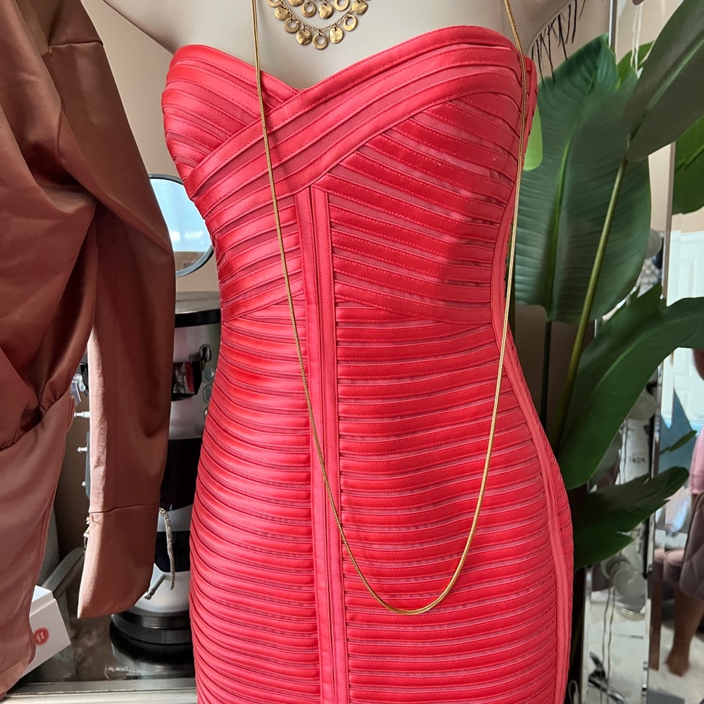 Coral BCBGMaxazria Dress